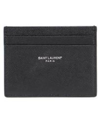 Saint Laurent - Ysl Monogram Credit Card Case - Lyst