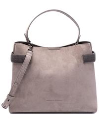 Brunello Cucinelli - Bag With `Precious` Bands - Lyst