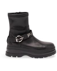 Pinko - 'Eva 01' Ankle Boots - Lyst