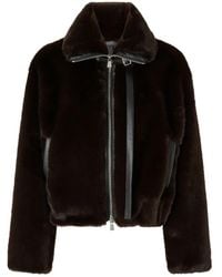 Pinko - Zip-Up Bomber Jacket - Lyst