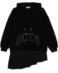 Gcds - Logo-Print Mini Dress - Lyst