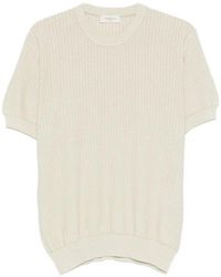 Piacenza 1733 - Short Sleeve Crew-Neck Sweater - Lyst