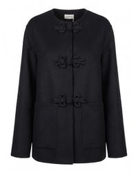 P.A.R.O.S.H. - Jacket With Frog Closure - Lyst
