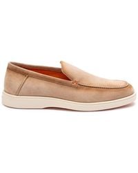 Santoni - 'Botanist' Loafers - Lyst