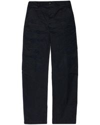 DSquared² - Distressed Pants - Lyst