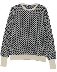 Drumohr - Long Sleeve Crew-Neck Sweater - Lyst