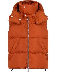 DSquared² - Hooded Down Vest - Lyst