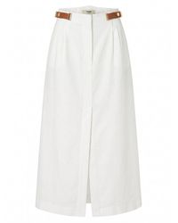 Fendi - 'New Linen' Skirt - Lyst