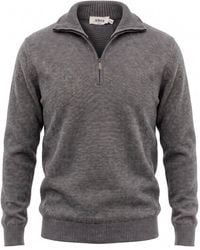 Altea - Long Sleeve Crew-Neck Sweater - Lyst