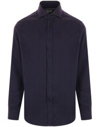 Brunello Cucinelli - Cotton Blend Shirt - Lyst