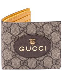 Gucci - `Neo Vintage Gg Supreme` Wallet - Lyst