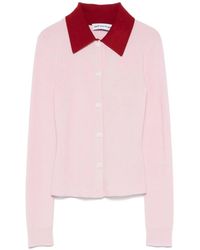 Self-Portrait - Merino Wool Cardigan - Lyst