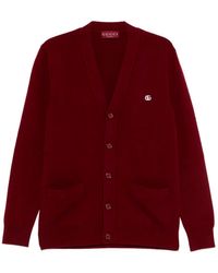 Gucci - Long Sleeve Cardigan - Lyst