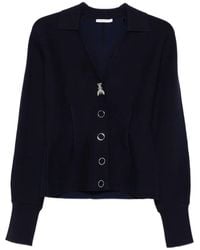 Patrizia Pepe - Cardigan Con Bottoni - Lyst