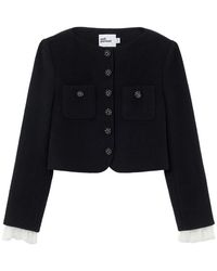 Self-Portrait - Button Down Jacket - Lyst