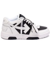 Off-White c/o Virgil Abloh - Leather Sneakers With Iconic Zip Tie - Lyst