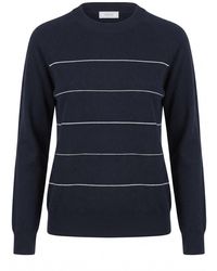 Peserico - Round Neck Sweater - Lyst