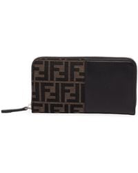 Fendi - Zip Around Squared Ff - Lyst