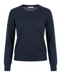 Patrizia Pepe - Round Neck Sweater - Lyst