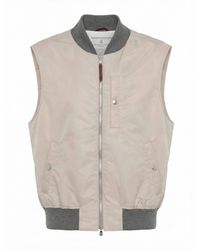 Brunello Cucinelli - Bomber Jacket - Lyst