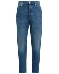 Brunello Cucinelli - Comfort Cotton Denim Iconic Fit Five-Pocket Trousers - Lyst