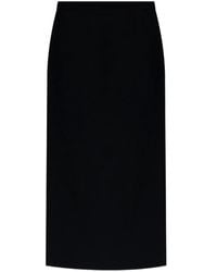 Givenchy - Zip-Fastening Midi Skirt - Lyst