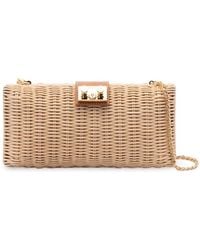 Rodo - Wicker Clutch - Lyst