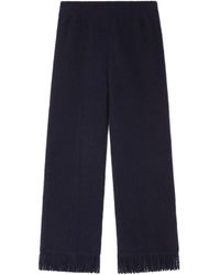 Alanui - Fringe-Detail Trousers - Lyst