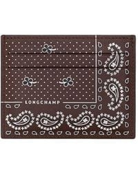 Longchamp - Pocket Card Holder - Lyst