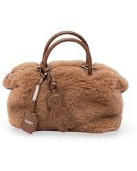 Max Mara - Large Teddy Boston Bag - Lyst