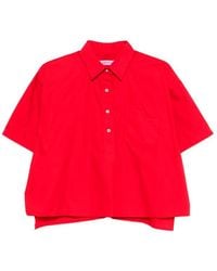 CUANTICO - Shirt With Polo Neck - Lyst