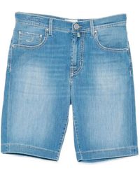 Jacob Cohen - 'Nicolas' Slim Fit 5-Pocket Bermuda - Lyst