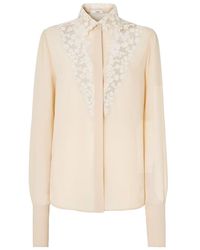 Fendi - Georgette Shirt - Lyst