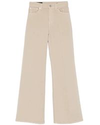 Dondup - 'Amber' Wide Leg 5-Pocket Jeans - Lyst