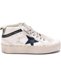 Golden Goose - `Hi Mid Star` Sneakers - Lyst