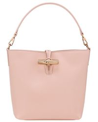 Longchamp - 'Le Roseau Sleek' Extra Small Bucket Bag - Lyst