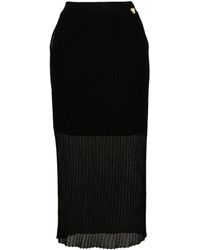 Twin Set - Knit Longuette Skirt - Lyst