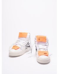 Off-White c/o Virgil Abloh - `3.0 Off Court Calf Leather` Sneakers - Lyst