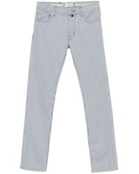 Jacob Cohen - Striped Jeans - Lyst