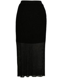 Twin Set - Knit Longuette Skirt - Lyst
