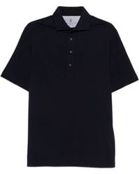 Brunello Cucinelli - Short Sleeve Polo - Lyst