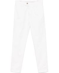 Brunello Cucinelli - Garment-Dyed Leisure Fit Pants - Lyst