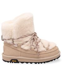 UGG - Classic Tread Fluffed Boots - Lyst