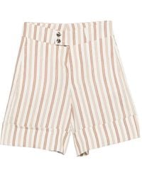 Berwich - High-Waisted Bermuda Shorts - Lyst