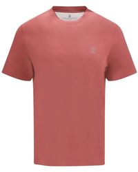 Brunello Cucinelli - T-Shirt - Lyst