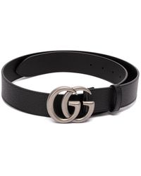 Gucci - Belt With `Double G` Buckle - Lyst