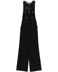 Elisabetta Franchi - Sequin-Embellished Jumpsuit - Lyst