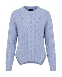 Dondup - Slim Round Neck Sweater - Lyst