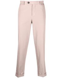 Brunello Cucinelli - Tapered-leg Chino Trousers - Lyst