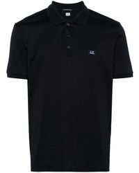 C.P. Company - 70/2 Mercerized Jersey Polo Shirt - Lyst